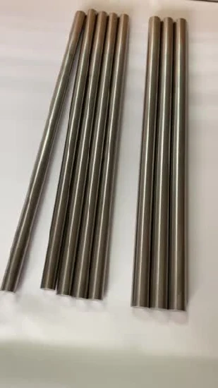 Dia2.4 & Dia3.2 Tungsten Rod Welding W99.95 Pure Tungsten Electrode